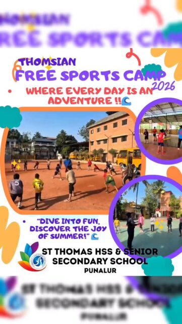 🥋 THOMSIAN FREE SPORTS CAMP ⛹️‍♂️🏊‍♀️🏋️