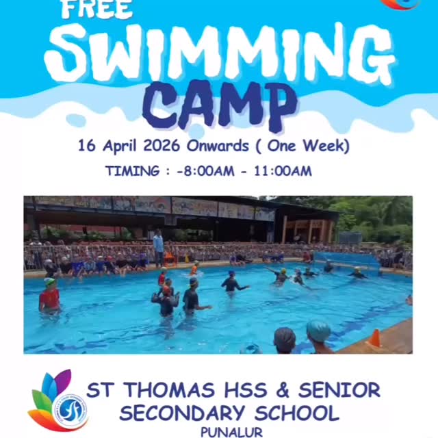 🏊‍♂️ Making Waves with Our Thomsians at the Free Swimming Camp! 🌊

Our Thomsians are diving into fun, learning new skills, and building confidence in the water! From first splashes to confident strokes, every moment is filled with excitement and growth.

A perfect blend of learning, safety, and joy—because every Thomsians deserves to swim with confidence! 💙

#Thomsians #FreeSwimmingCamp #MakingWaves #StudentLife #LearnToSwim WaterConfidence SchoolMoments HealthyKids SummerVibes FunAndLearn